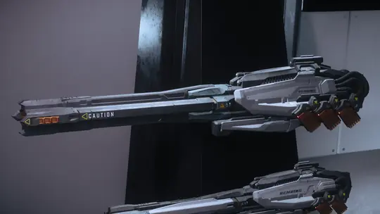 Two Behring M5A Size 3 laser cannons mounted at CentreMass